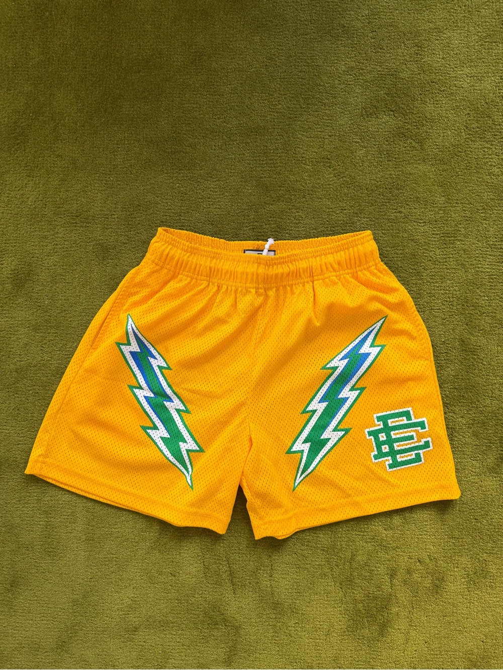 Yellow Eric Emanuel Shorts